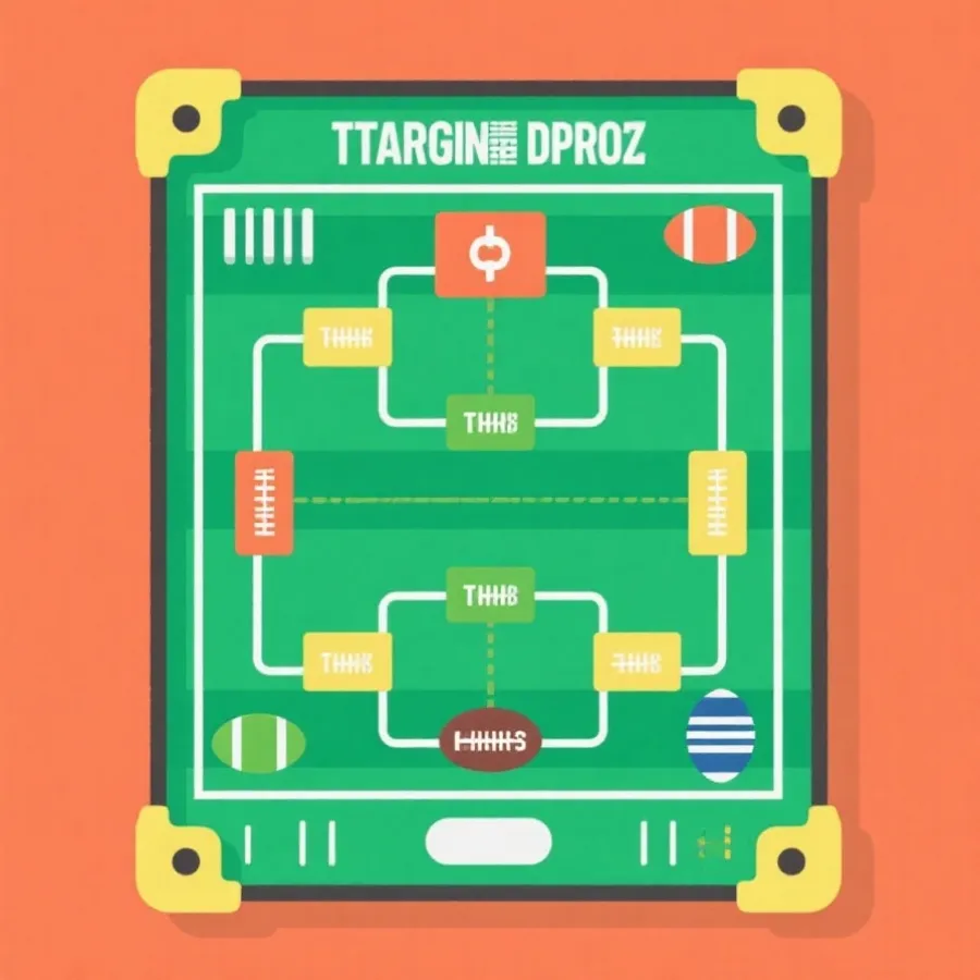 世界杯赛程与观赛路径示意图
