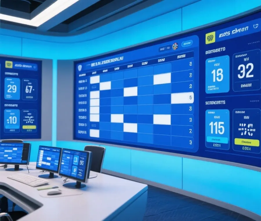 赛事信息与数据展示