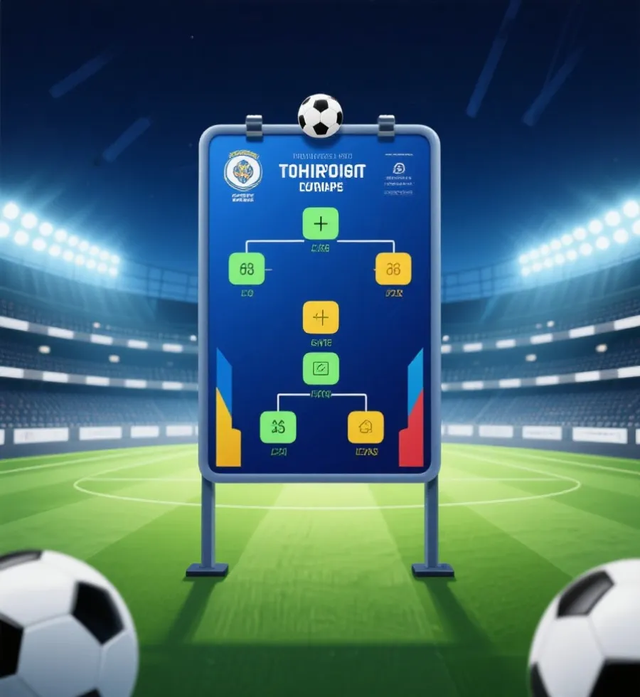 世界杯淘汰赛对阵图示意