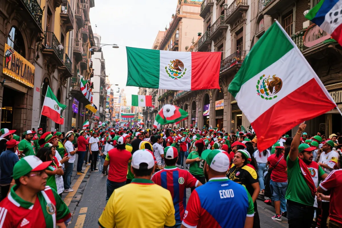 墨西哥城市足球氛围